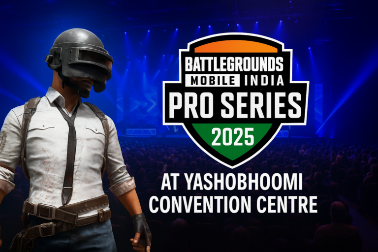 Battlegrounds Mobile India Pro Series 2025 at Yashobhoomi Convention Centre