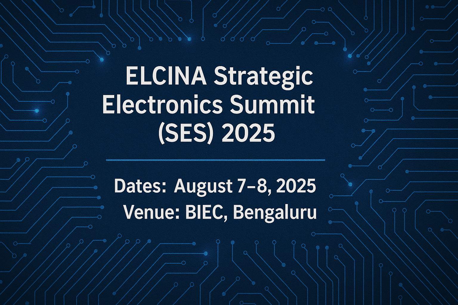 ELCINA Strategic Electronics Summit