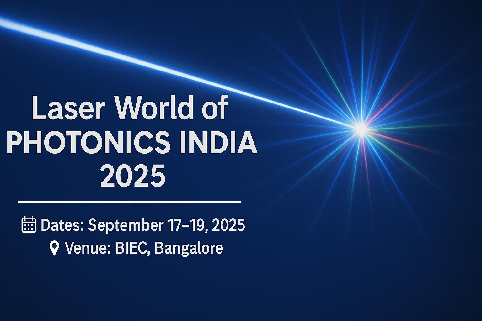 Laser World of Photonics India 2025