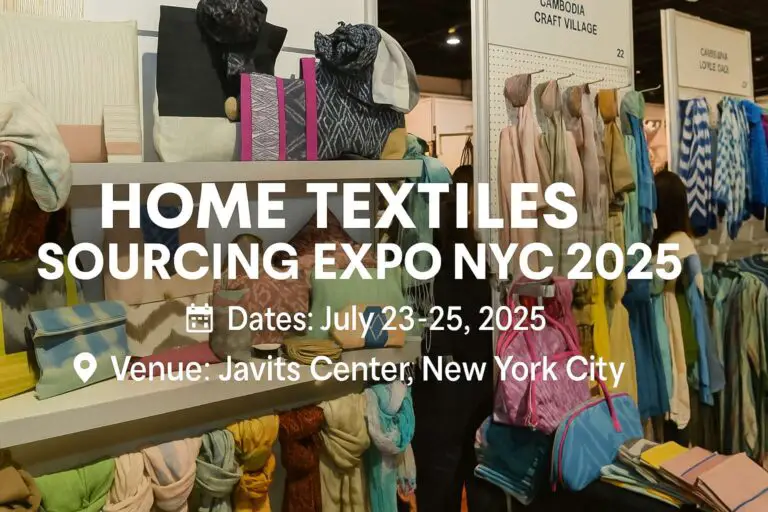Home Textiles Sourcing Expo NYC 2025