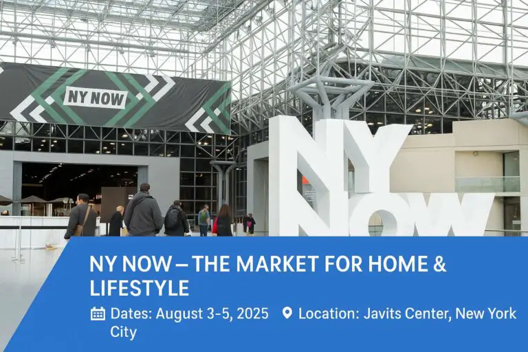 NY NOW Summer 2025 Market at Javits Center