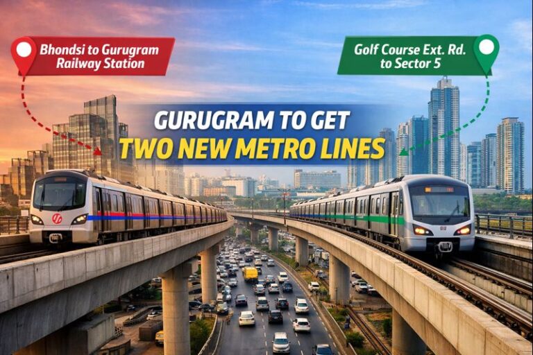 Gurugram to Get Two New Metro Lines